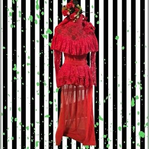 fashion nova beetlejuice Lydia deets wedding dress costume